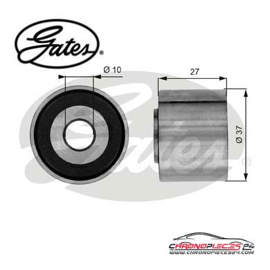 Achat de GATES T36025 Poulie renvoi/transmission, courroie trapézoïdale à nervures pas chères