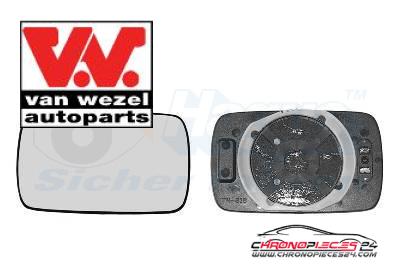 Achat de VAN WEZEL 0620838 Verre de rétroviseur, rétroviseur extérieur pas chères