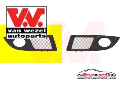 Achat de VAN WEZEL 1637594 Grille de ventilation, pare-chocs pas chères