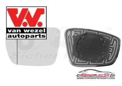 Achat de VAN WEZEL 5701837 Verre de rétroviseur, rétroviseur extérieur pas chères