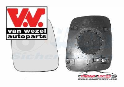 Achat de VAN WEZEL 5874836 Verre de rétroviseur, rétroviseur extérieur pas chères