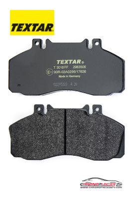 Achat de TEXTAR 2983506 Kit de plaquettes de frein, frein à disque pas chères