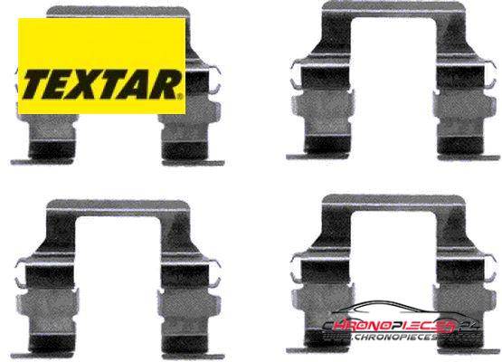 Achat de TEXTAR 82031400 Kit d'accessoires, plaquette de frein à disque pas chères