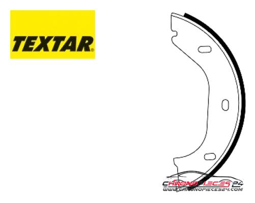 Achat de TEXTAR 91020200 Jeu de mâchoires de frein, frein de stationnement pas chères