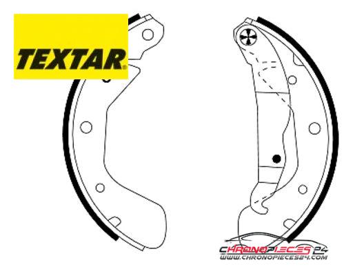 Achat de TEXTAR 91044800 Jeu de mâchoires de frein pas chères
