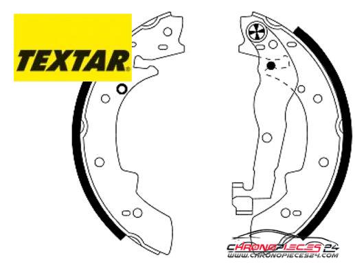 Achat de TEXTAR 91030400 Jeu de mâchoires de frein pas chères