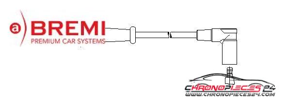 Achat de BREMI 602/30 Câble d'allumage pas chères