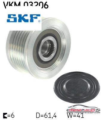 Achat de SKF VKM 03206 POULIE A ROUE LIBRE pas chères