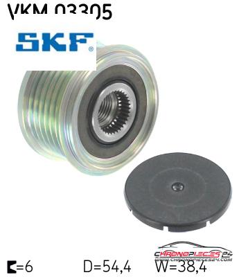 Achat de SKF VKM 03305 POULIE A ROUE LIBRE pas chères