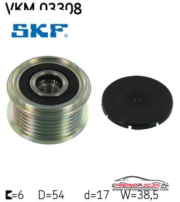 Achat de SKF VKM 03308 Poulie roue libre d' pas chères