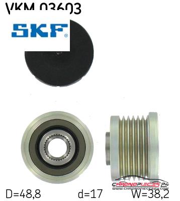 Achat de SKF VKM 03603 POULIE ROUE LIBRE AL pas chères