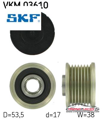 Achat de SKF VKM 03610 POULIE A ROUE LIBRE pas chères