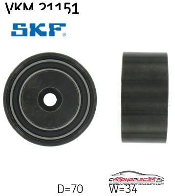 Achat de SKF VKM 21151 ROUL.GUID.DISTRIB pas chères