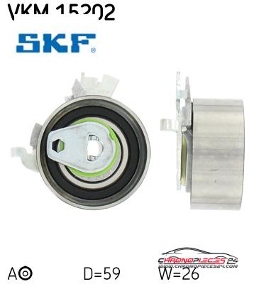 Achat de SKF VKM 15202 GALET TEND.DISTR. pas chères