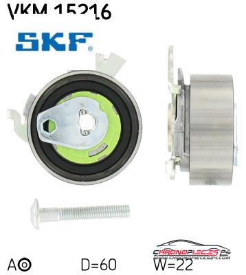 Achat de SKF VKM 15216 GALET TEND.DISTR. pas chères