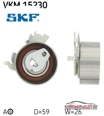 Achat de SKF VKM 15230 GALET TEND.DISTR. pas chères