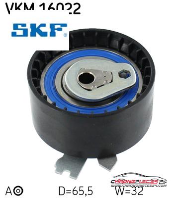 Achat de SKF VKM 16022 GALET TEND.DISTR. pas chères