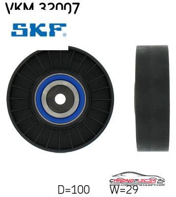 Achat de SKF VKM 32007 GALET COU AUX ALF145 pas chères