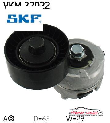 Achat de SKF VKM 32022 GALET COUR AUX FIAT pas chères