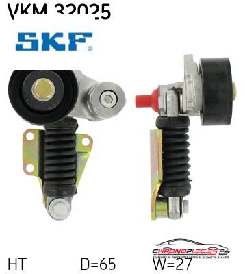 Achat de SKF VKM 32025 GALET COUR AUX FIAT pas chères