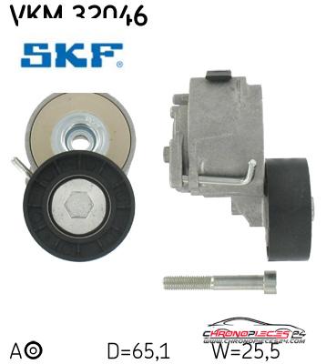 Achat de SKF VKM 32046 GALET COUR AUXIL FIA pas chères