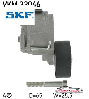 Achat de SKF VKM 32046 GALET COUR AUXIL FIA pas chères