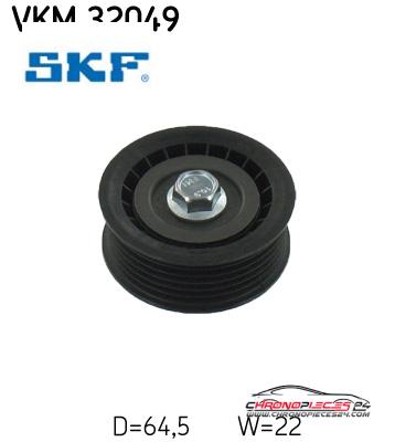 Achat de SKF VKM 32049 GALET COURROIE AUX F pas chères