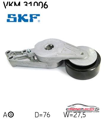 Achat de SKF VKM 31006 GALET ACC AUDI A4 A6 pas chères