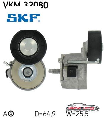 Achat de SKF VKM 32080 GALET ACC FIA 500,DU pas chères