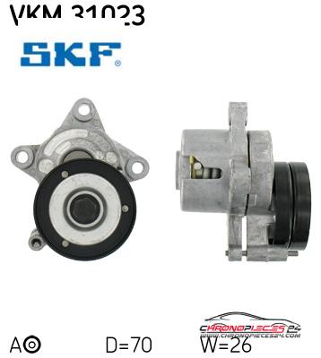 Achat de SKF VKM 31023 GALET COUR AUX VAG pas chères