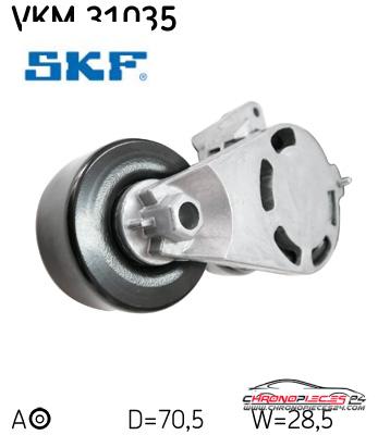 Achat de SKF VKM 31035 GALET COUR AUXIL ALF pas chères