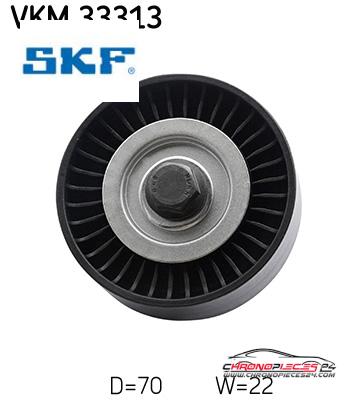 Achat de SKF VKM 33313 GALET COURROIE AUX P pas chères