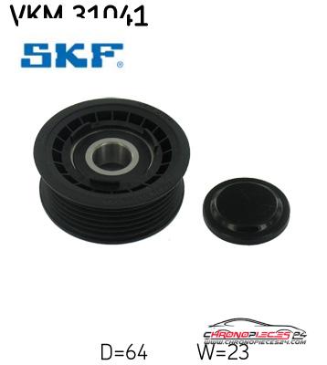 Achat de SKF VKM 31041 GALET COUR AUX AUDI pas chères