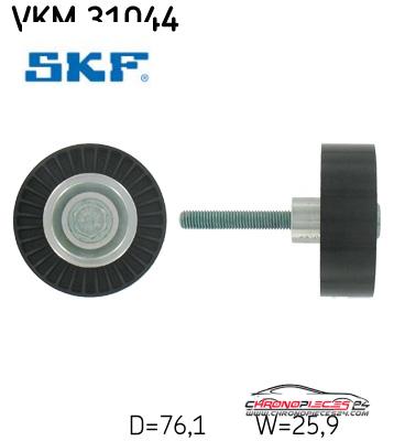 Achat de SKF VKM 31044 GALET COUR ACC VW A3 pas chères