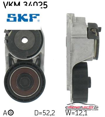 Achat de SKF VKM 34025 GALET COUR AUX FORD pas chères