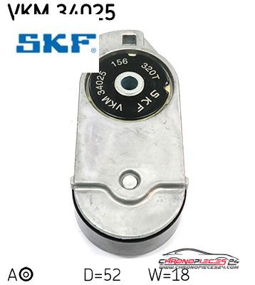 Achat de SKF VKM 34025 GALET COUR AUX FORD pas chères