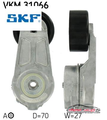 Achat de SKF VKM 31066 GALET ACCESSOIRES pas chères