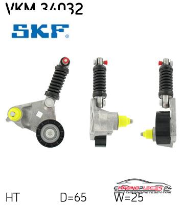 Achat de SKF VKM 34032 GALET COUR AUX FORD pas chères