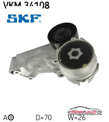 Achat de SKF VKM 34108 GALET COUR AUX FORD pas chères