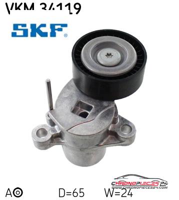 Achat de SKF VKM 34119 GALET ACCESSOIRES pas chères