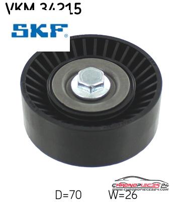 Achat de SKF VKM 34215 GALET ENROULEUR ACC pas chères