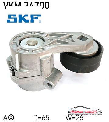 Achat de SKF VKM 34700 GALET COURROIE AUX P pas chères