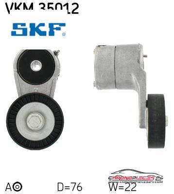 Achat de SKF VKM 35012 GALET COUR AUX OPE pas chères