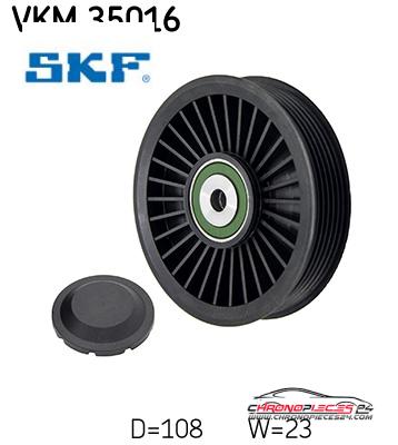 Achat de SKF VKM 35016 GALET COUR AUX OPEL pas chères