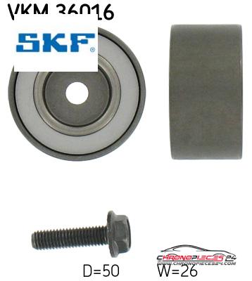 Achat de SKF VKM 36016 GALETS COUR ACC REN pas chères