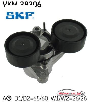 Achat de SKF VKM 38306 GALET COURROIE AUX pas chères