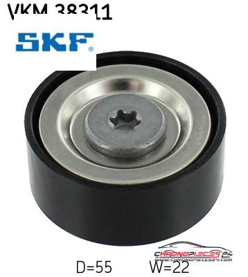 Achat de SKF VKM 38311 GALET ENROULEUR D'AC pas chères