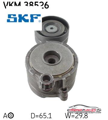 Achat de SKF VKM 38526 GALET ACCESSOIRES pas chères