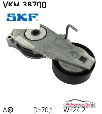 Achat de SKF VKM 38700 GALET ACC MINI COOPE pas chères