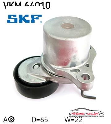 Achat de SKF VKM 64010 GALET TENDEUR HYUN A pas chères